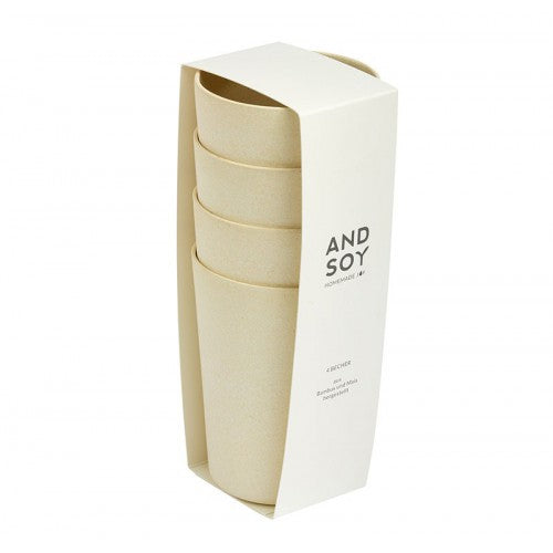AND SOY Becher Set